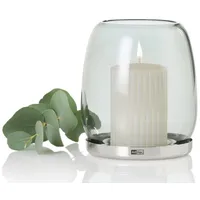 AdHoc Yuna Windlicht 13 cm grau