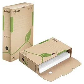 Esselte Archivboxen ECO braun 8,0 x 23,3 x 32,7 cm, 25 St.