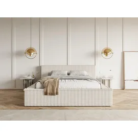 Selsey Polsterbett Creme, 140x200 cm Schlafzimmer, Betten, Polsterbetten