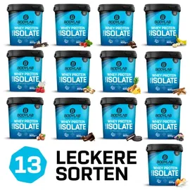 Bodylab24 Whey Protein Isolat Himbeere Joghurt Pulver 900 g