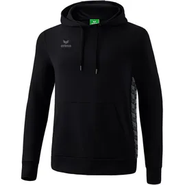 Erima Essential Team Hoodie schwarz/slate grey XXL