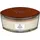 Woodwick Vanilla Bean Duftkerze 454 g beige