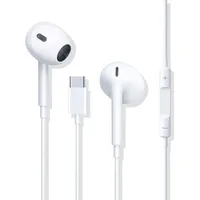 Kopfhörer USB C, In-Ear Kopfhörer Kabel mit Mikrofon und Lautstärkeregler,Kompatibel mit iPhone 15/16/17 Pro Max/Huawei P40/P30/P20Pro/Samsang S21/S20 FE/Galaxy/Google/Xiaomi