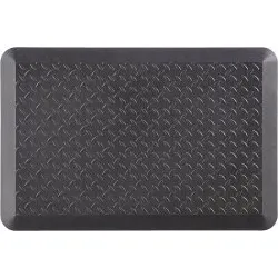 Arbeitsplatzmatte 75 x 50 cm ergonomische Anti-Ermüdungsmatte mit Diamantprofil