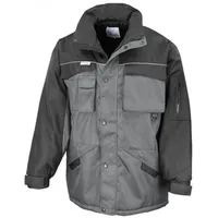 Result Workguard Heavy Duty Combo Coat - grey;black L