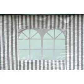 Trendline Pavillon 3 x 3 m inkl. Seitenteile grün-weiß