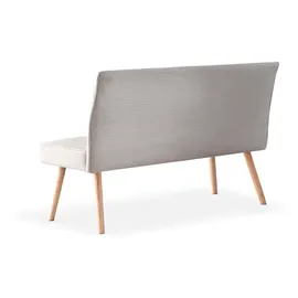 B&D home Sitzbank Paul Grau 160 x 90 x 63 cm
