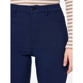 Pieces Jeggings Regular Maritime Blau XL