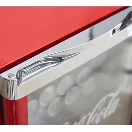 CUBES CC 165 E Getränkekühlschrank 48 l 510 mm hoch Rot