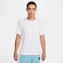 NIKE Herren Shirt AIR RUN TEE, WHITE, L