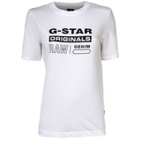 G-Star Raw T-Shirt - Schwarz,Weiß - XS