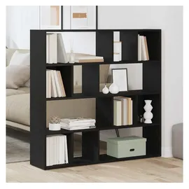 vidaXL Raumteiler 105 x 24 x 102 cm Schwarz