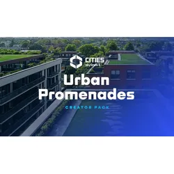 Cities: Skylines II - Creator Pack: Urban Promenades