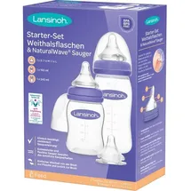 Lansinoh Starter-Set Babyflasch.&NaturalWave Sauge