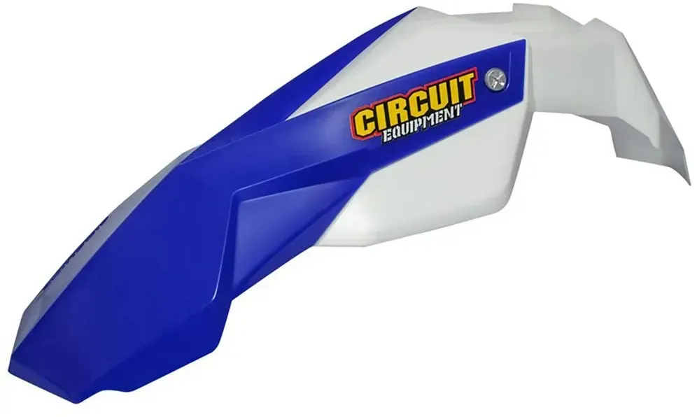 Circuit Equipment Stealth Vorderradkotflügel - White / Blue - One Size