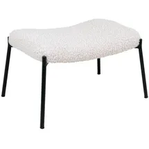 House Nordic Fußhocker Weiß 61 x 36 x 41 cm