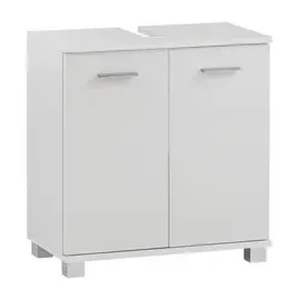 Schildmeyer Waschbeckenunterschrank Dorina 156250 , 59,8 x 32,6 x 62,4 cm, weiß glanz