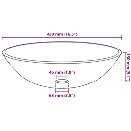 vidaXL Waschtisch Waschbecken Einhandmischer Weiß