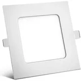 V-Tac 6w LED Panel Slim Einbauleuchte Deckenleuchte Spot Quadrat Eckig 12x12 cm neutralweiß