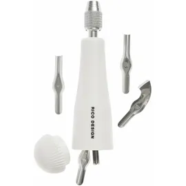 Rico Design Linolschneidewerkzeug, Inhalt: 1 Handgriff, 5 Messer