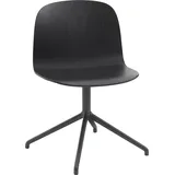 Muuto Visu Wide swivel Stuhl schwarz