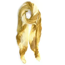 COLLEZIONE ALESSANDRO Italienischer Schal " Valka " in gelb | Gr.: onesize