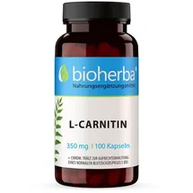 Bioherba L-Carnitin Kapseln 100 Stück