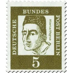Dauermarkensatz "Bedeutende Deutsche" Berlin, Mi.-Nr. 199-213