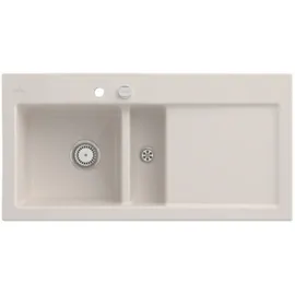 Villeroy & Boch Subway 60 links Crema + Excenterbetättigung + Lochbohrungen