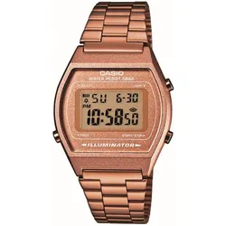 Casio Damen Armbanduhr B640WC-5AEF Vintage digital roségold IP