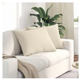 vidaXL Sofakissen 70 x 50 cm Beige