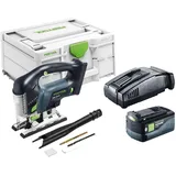 Festool CARVEX PSBC 420 EB-Basic Stichsäge 18 V 120 mm + 1x Akku 5,0 Ah + Lader