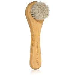Crystallove Bamboo Face Brush Reinigungsbürste für die Haut 1 St.