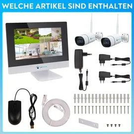 LuVision Dual WLAN Funk Kamera Set Wetterfest 4 Kameras