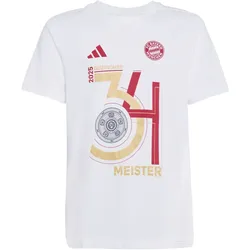 adidas FC Bayern München Deutscher Meister Meistershirt 2024/25 white 3XL