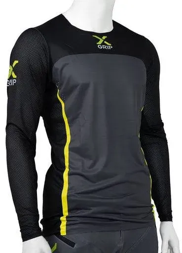 X-GRIP Motocross Jersey Titanium - XL