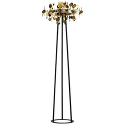 Lucande - Glimmo LED Stehleuchte Brass