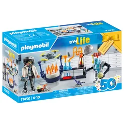 PLAYMOBIL 71450 - my Life - Forscher mit Robotern