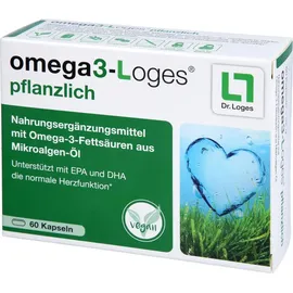Dr. Loges Omega3-Loges pflanzlich Kapseln 60 St.