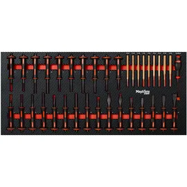 Mephisto Werkzeugwagen PRO Line Big Black' mit 9 Schubfächer inkl. Werkzeug
