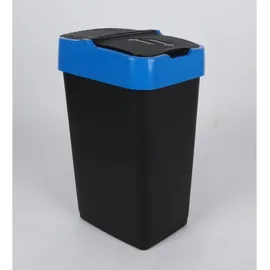 Heidrun Schwingdeckeleimer 35 l Schwarz