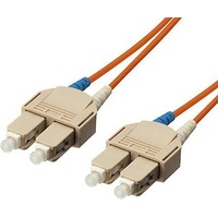 Equip LWL Duplex Kabel, OM1, 2x SC Stecker/2x SC