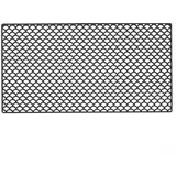 Große schwarze Silikon-Spülbeckenmatte, faltbar, rutschfest, 76 x 40 cm, zuschneidbar, für den Boden der Küchenspüle, Isolierpolster, Abflusspad, abtropfmatte spüle, spülbeckeneinlage (schwarz)