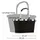 Reisenthel carrybag XS frame rhombus midnight gold