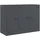 vidaXL Sideboard Anthrazit 99x39x73 cm Stahl
