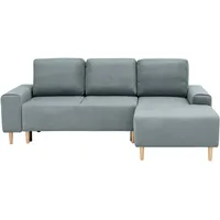 Home Affaire Ecksofa Mikrofaser 3-Sitzer Grün