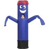 Spooktacular Creations Halloween Aufblasbare Kostüm für Kinder Röhrchen Tänzer winken Arm Halloween Tube Kostüm Kinder-Blau