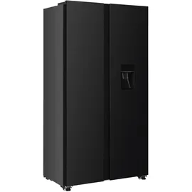 Respekta Halvar Side-by-Side AC178BSWS-16 (439 l, 1770 mm hoch, Black-Steel)