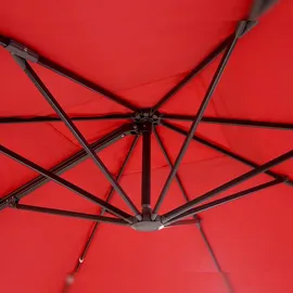 Mendler HWC-A96 300 x 300 cm Rot