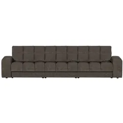 Sofa Date 3-Sitzer aus Webstoff, Grau